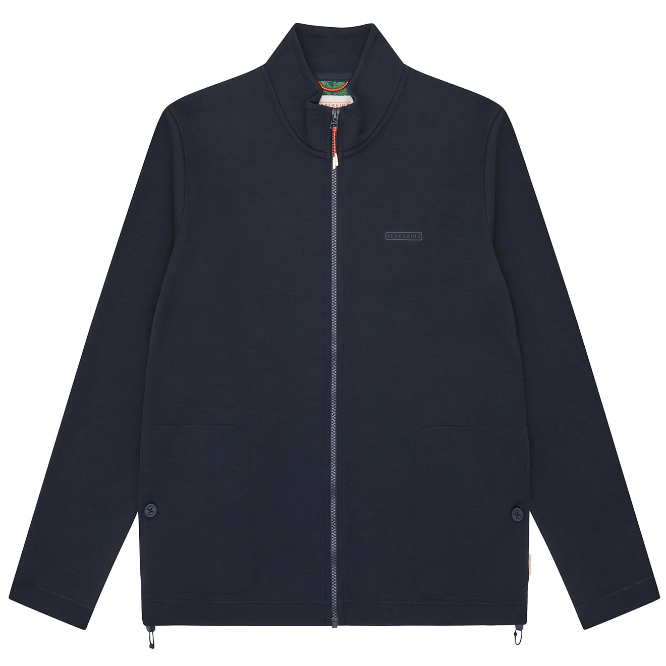 Sealskinz Earsham Full Zip Sweater Navy - The Sporting Lodge