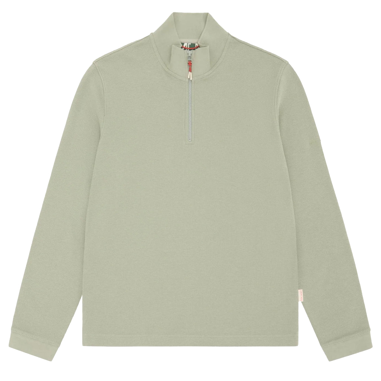 Sealskinz Forncett Long Sleeve Top With Half Zip Green - The Sporting Lodge