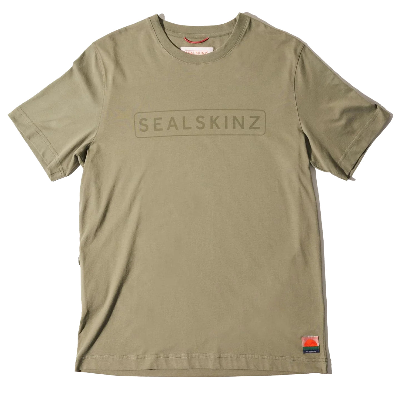 Sealskinz Litcham Icon UV Protection Tee Green - The Sporting Lodge