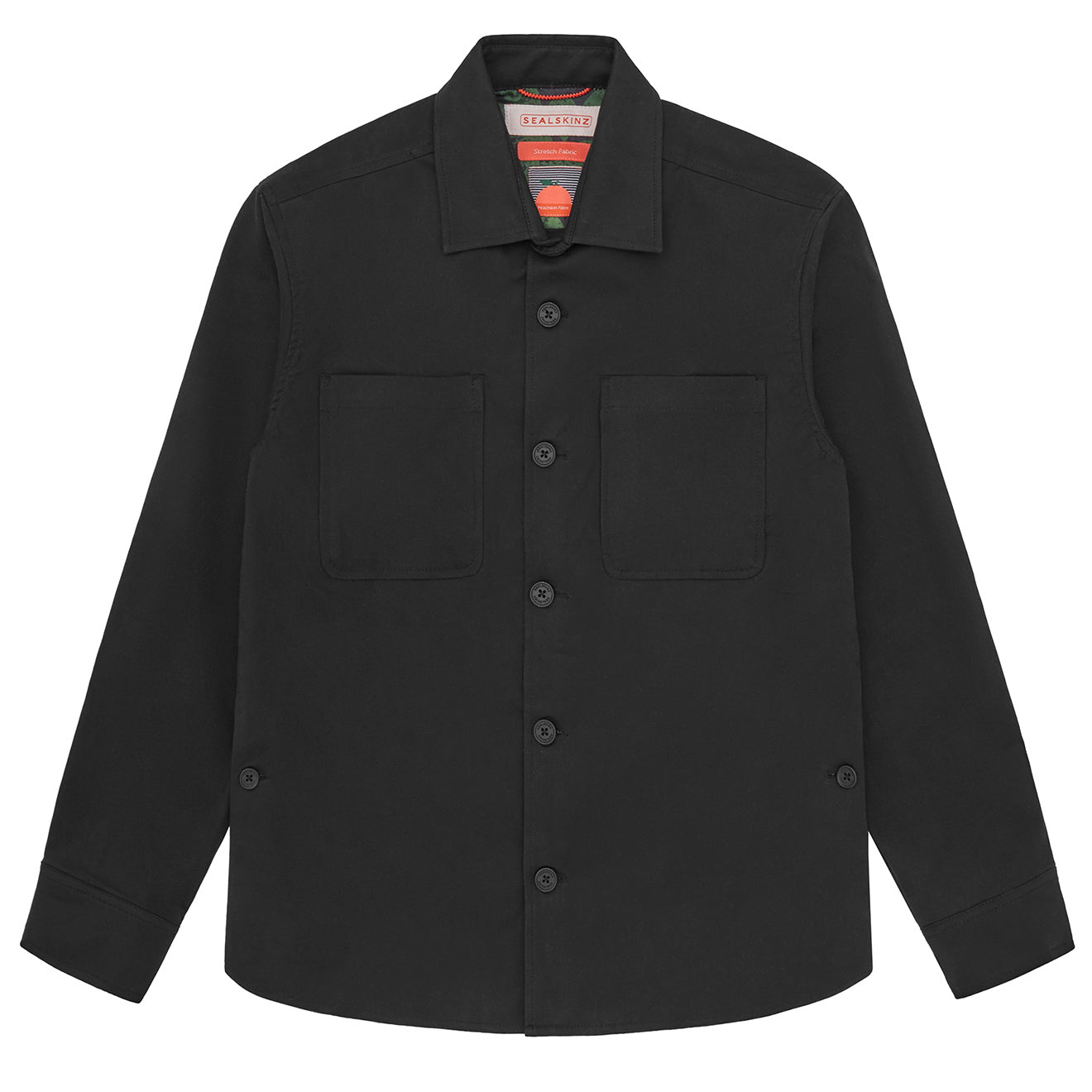 Sealskinz Northrepps Twill Shirt Black - The Sporting Lodge