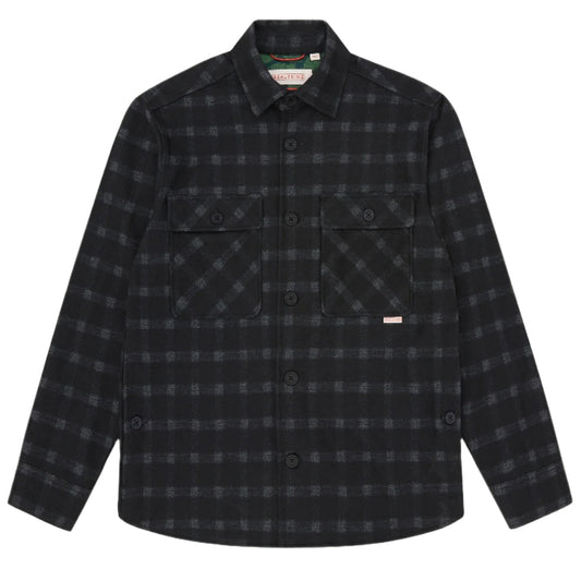 Sealskinz Snettisham Checked Shacket Navy