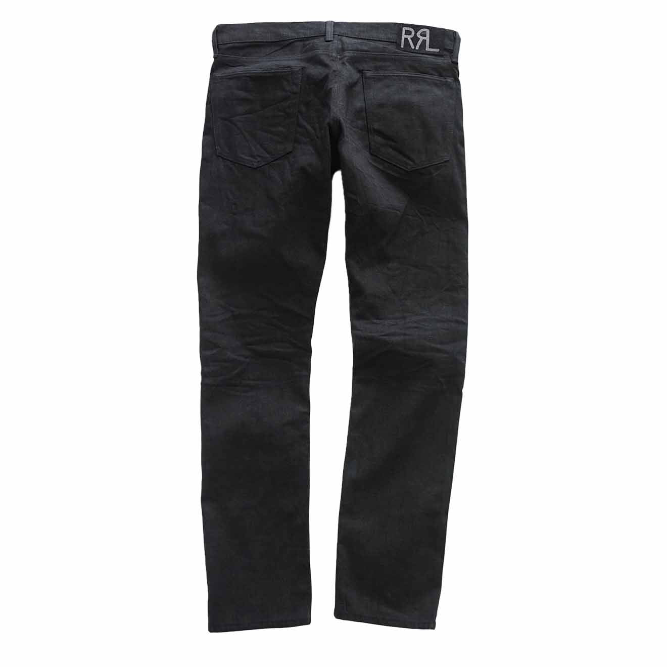 RRL by Ralph Lauren Slim Fit Selvedge Jean Black