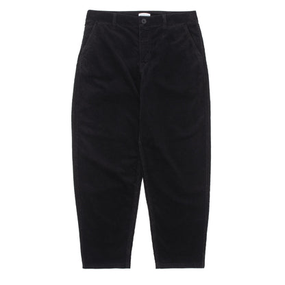 Sunspel Womens Corduroy Trousers Black - The Sporting Lodge