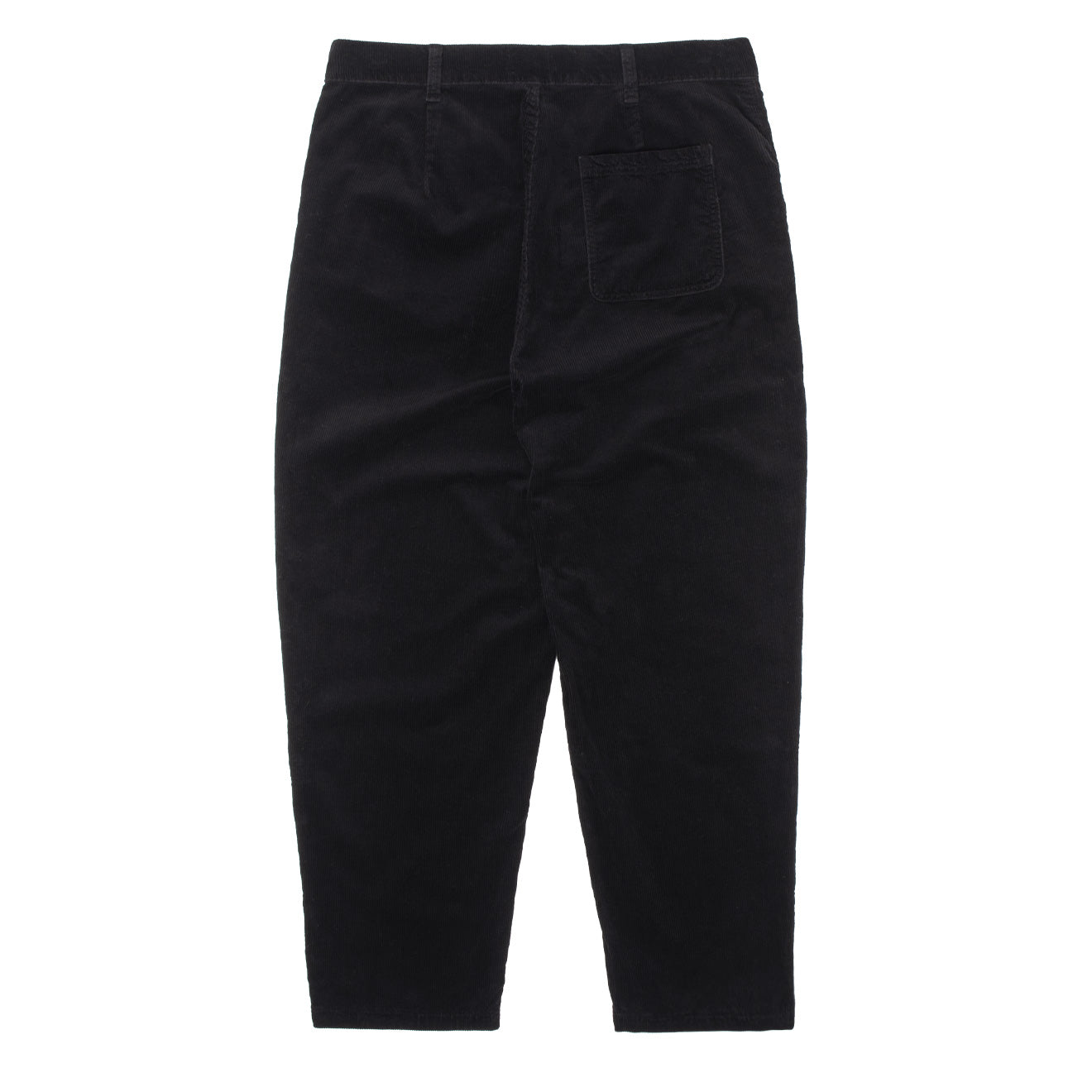 Sunspel Womens Corduroy Trousers Black - The Sporting Lodge