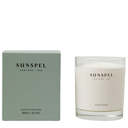 Sunspel Green Cedar Candle - The Sporting Lodge