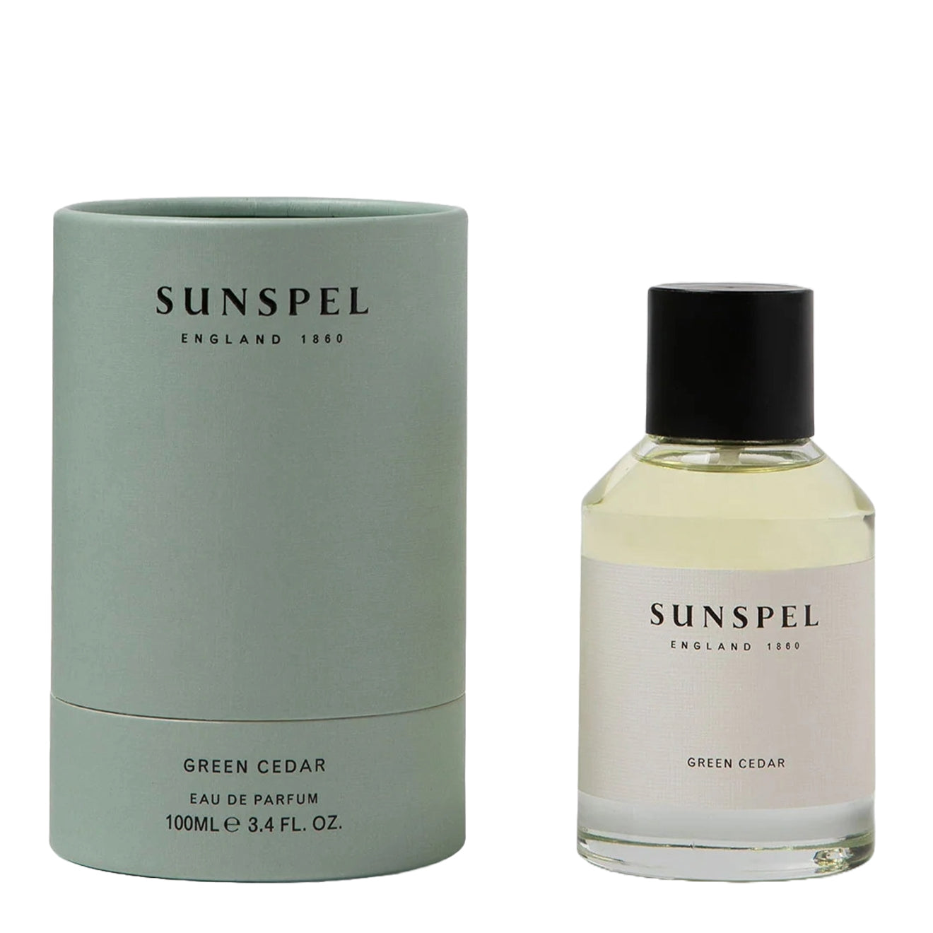 Sunspel Green Cedar Eau De Parfum Fragrance 100ml - The Sporting Lodge