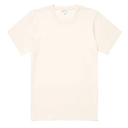 Sunspel Riviera Midweight T-Shirt Undyed - The Sporting Lodge