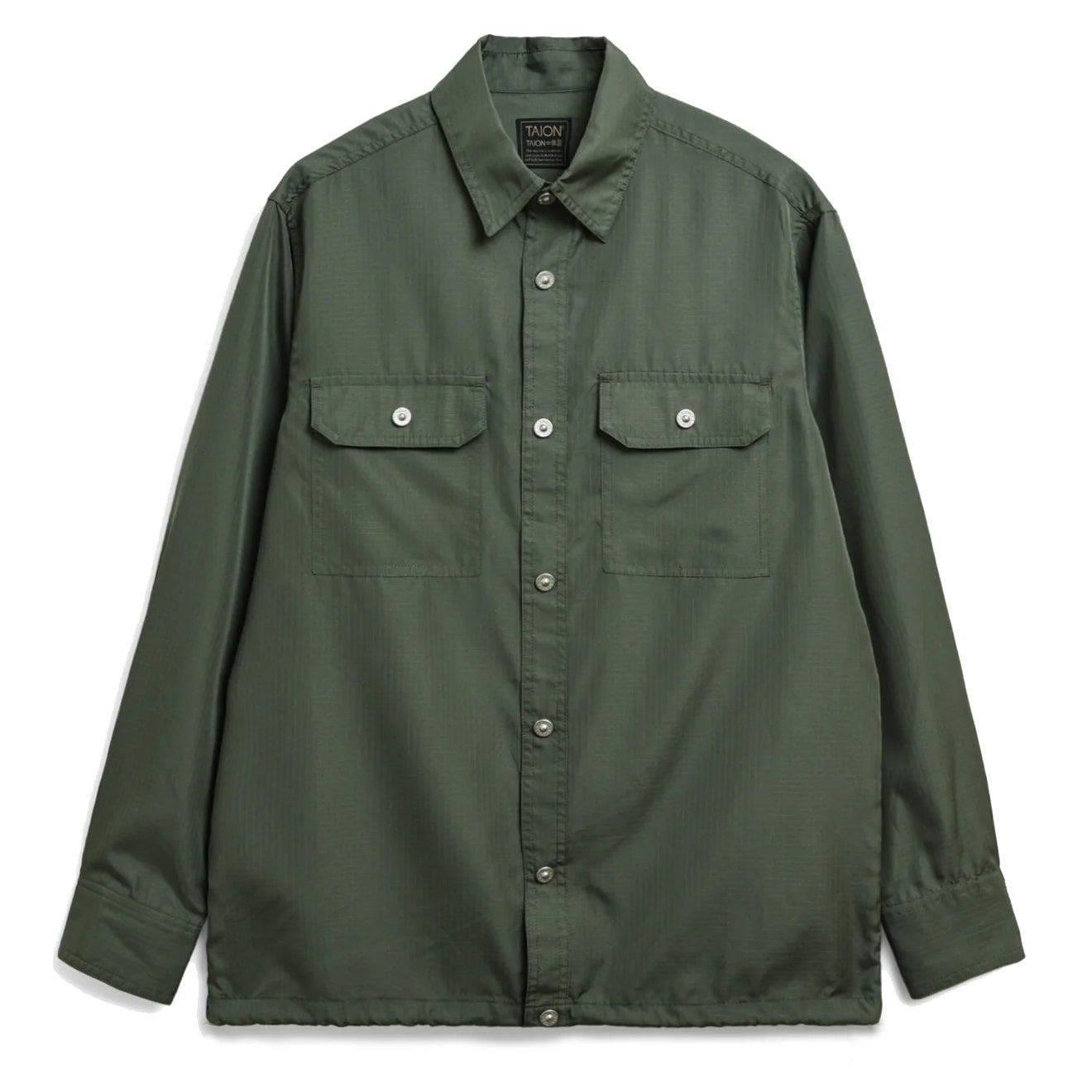 Taion Military Long Sleeve Shirt Olive The Sporting Lodge