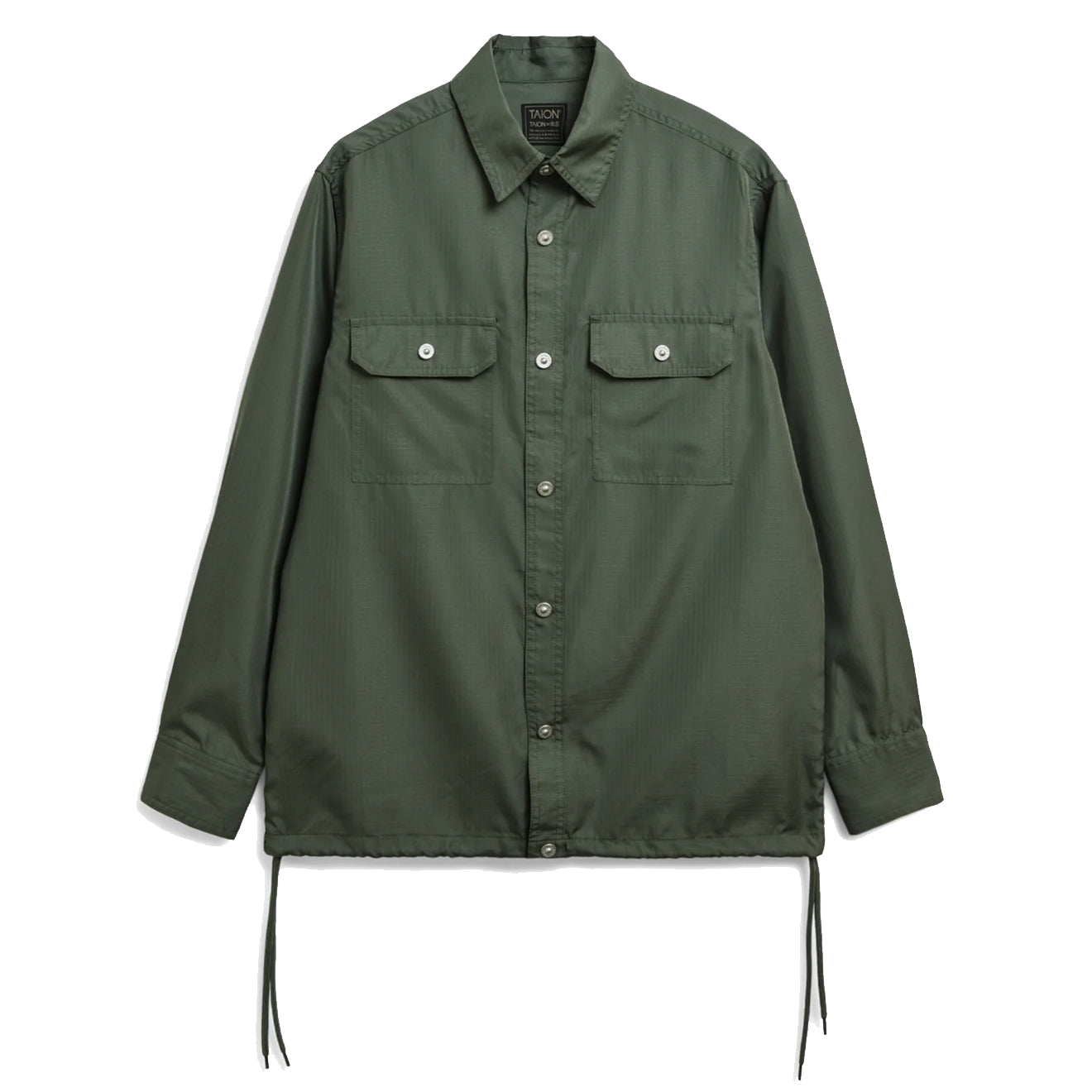 Taion Military Long Sleeve Shirt Olive - The Sporting Lodge