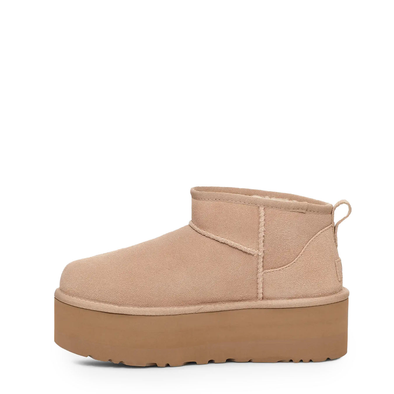 UGG Womens Classic Ultra Mini Platform Boot Sand - The Sporting Lodge