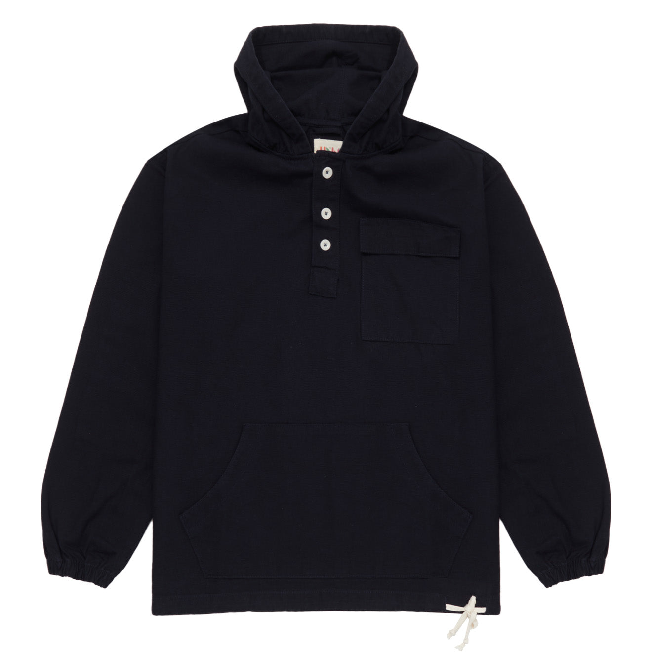 Uskees 3012 Button-Front Smock Midnight Blue