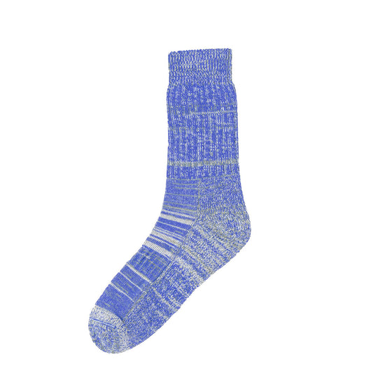 Uskees 4006 Organic Cotton Sock Ultra Blue Mix