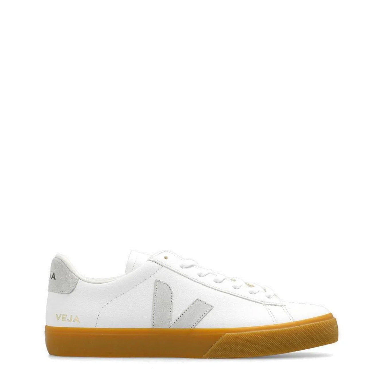 Veja Womens Campo Chromefree Leather Trainer Extra-White Natural Natural - The Sporting Lodge