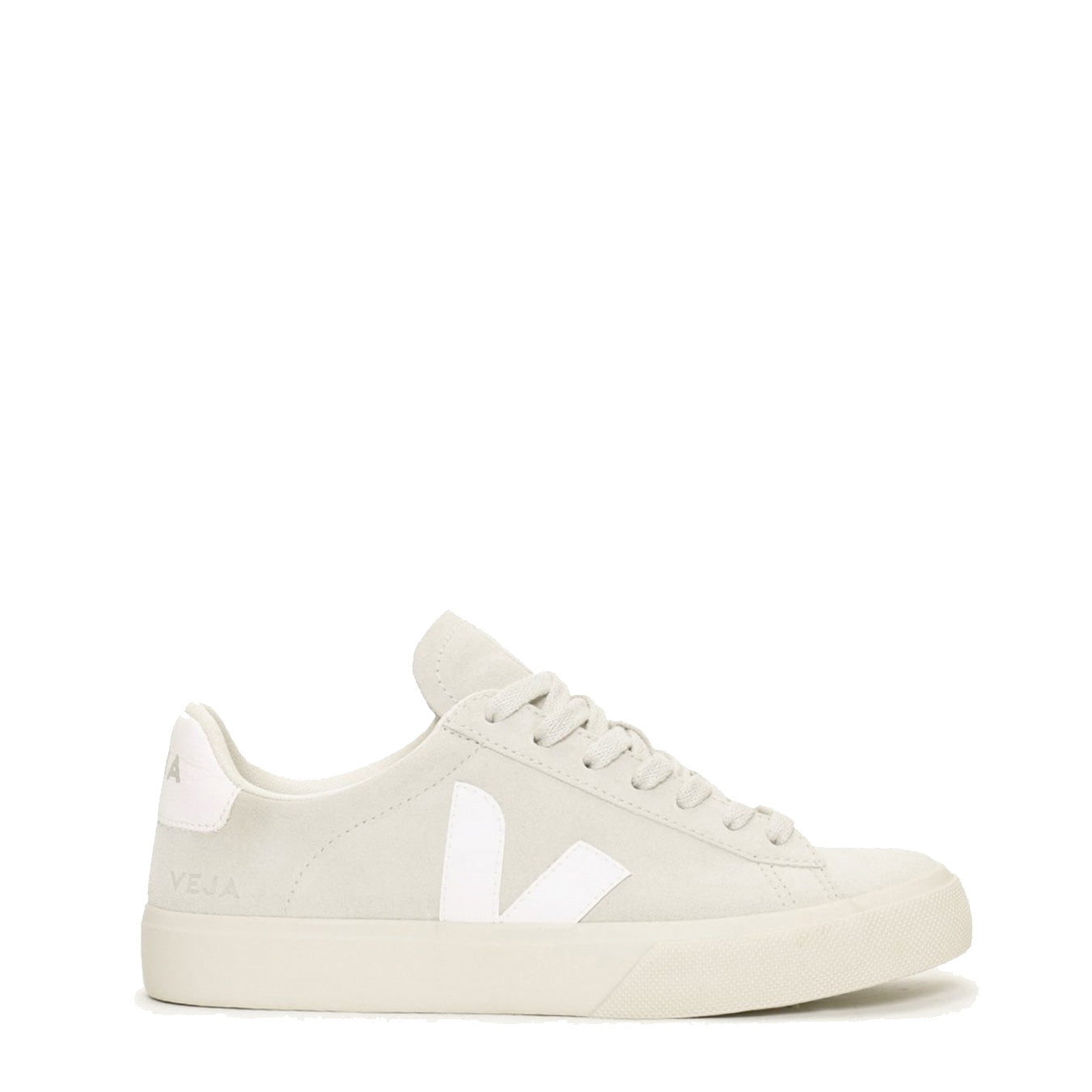 Veja Womens Campo Suede Trainer Natural White - The Sporting Lodge