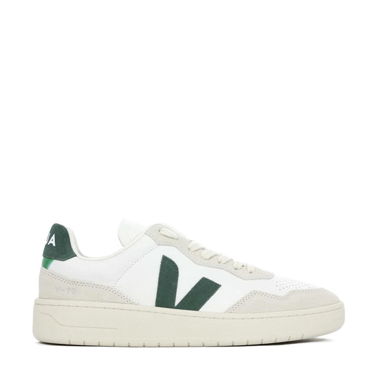 Veja V-90 Organic Leather Trainer Extra White Cyprus