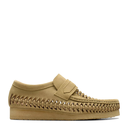 Clarks Originals WB Loafer Weave Maple Suede - The Sporting Lodge