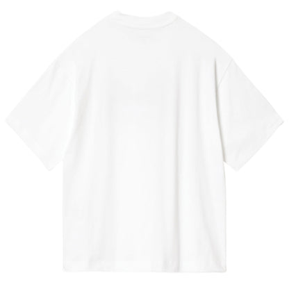 Carhartt WIP Womens S/S Palm Script T-Shirt White