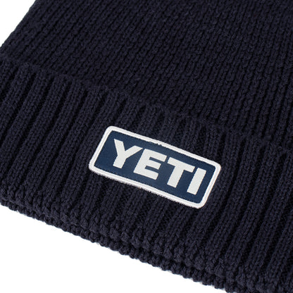 YETI Logo Beanie Hat Navy - The Sporting Lodge