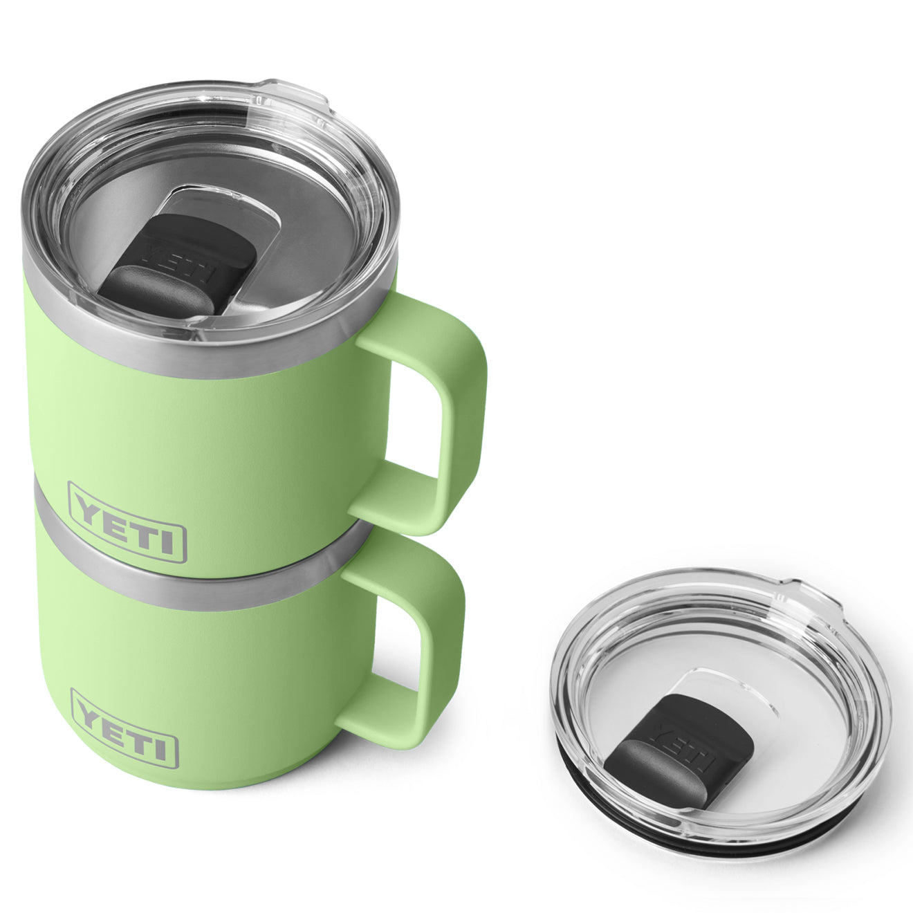 YETI Rambler 14oz Mug MS 2.0 V2 Key Lime - The Sporting Lodge