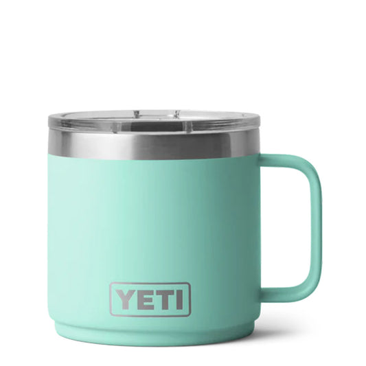 YETI Rambler 14oz Stackable Mug MS 2.0 Seafoam - The Sporting Lodge