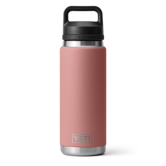 YETI Rambler 26oz Bottle Chug Sandstone Pink - The Sporting Lodge