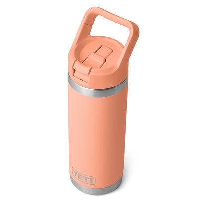 YETI Rambler 18oz Straw Bottle Lowcountry Peach