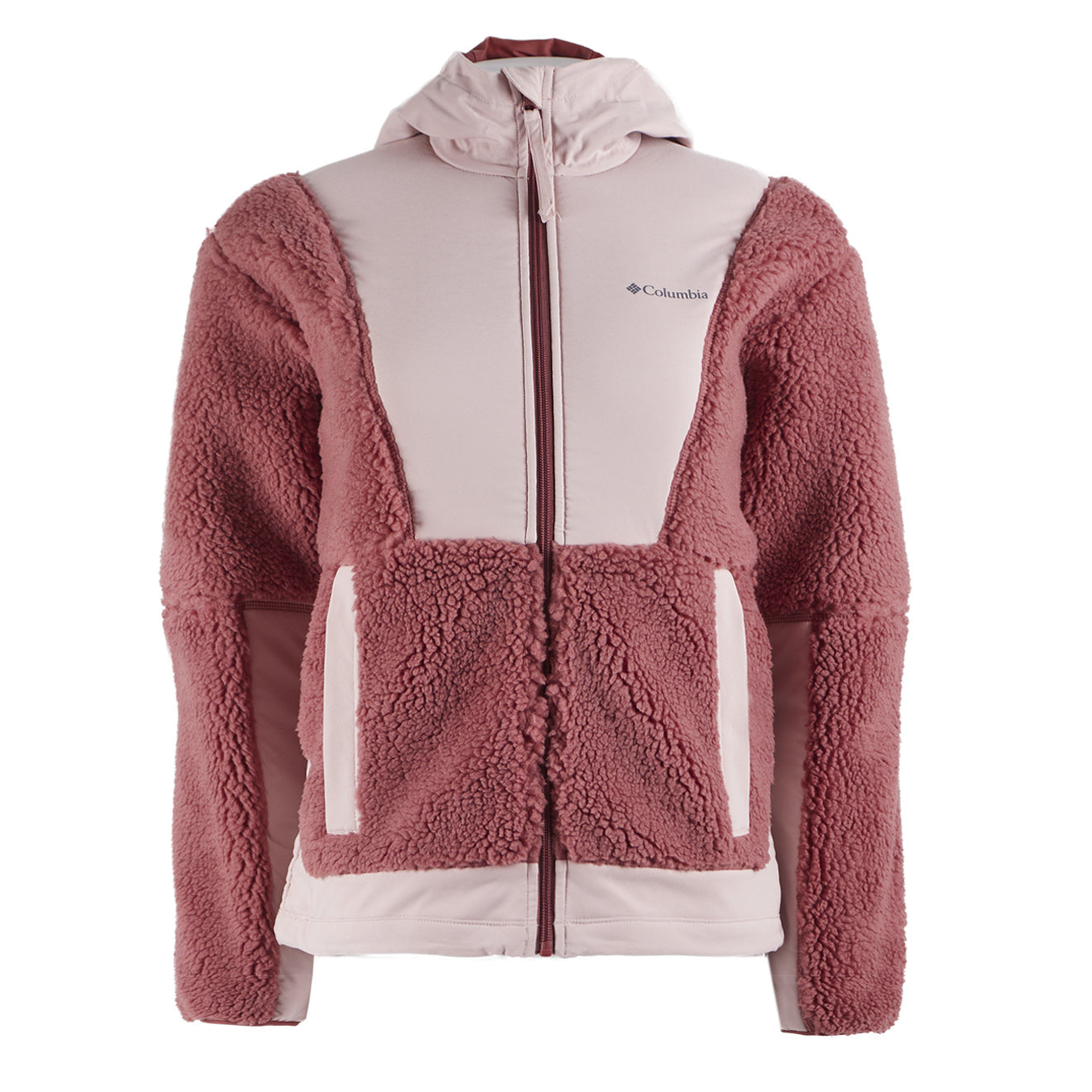 Columbia fleece jacket fashion pink