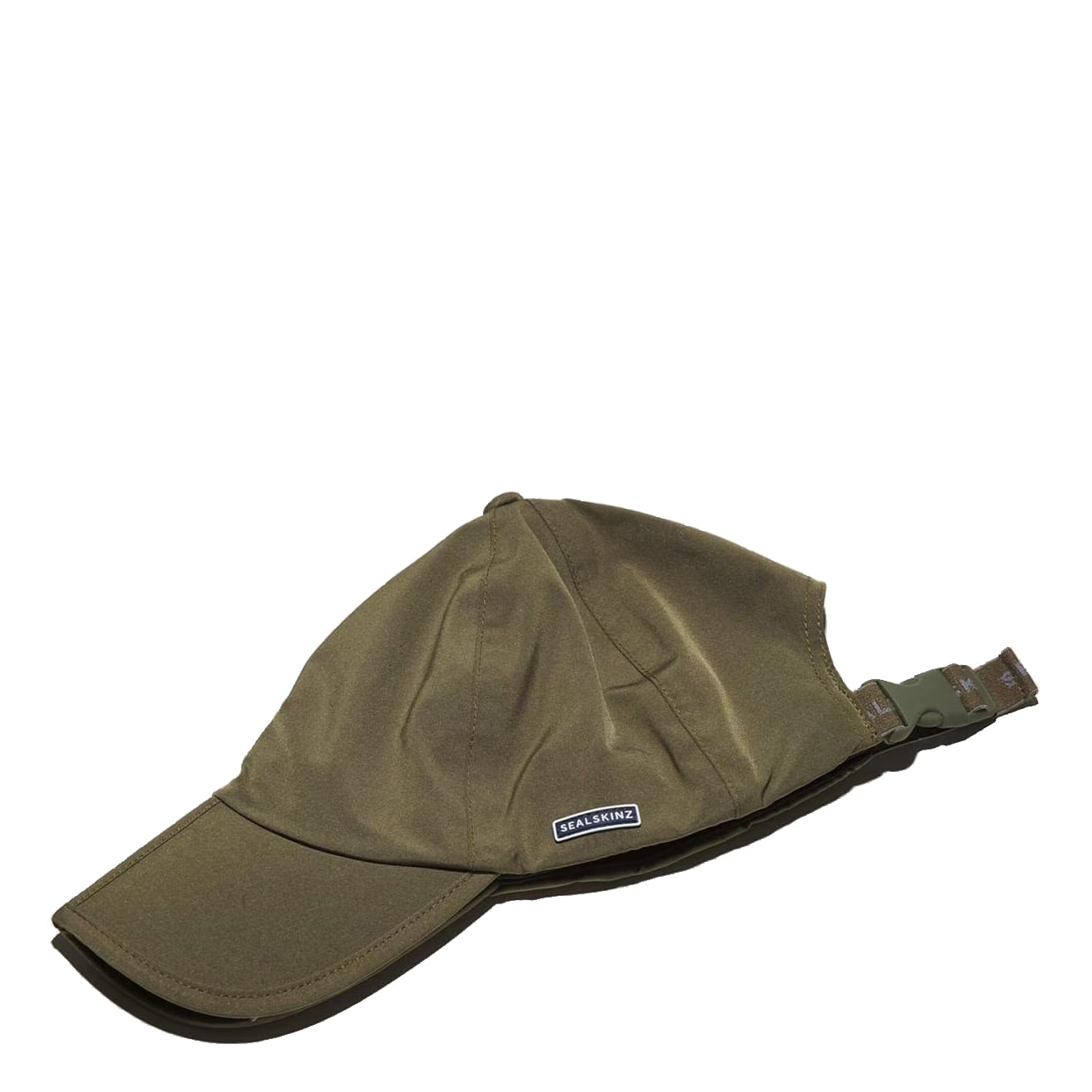 Sealskinz WP Foldable Salle Peak Cap Olive - The Sporting Lodge