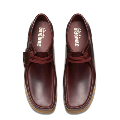 Clarks Originals Wallabee Deep Red Leather - The Sporting Lodge