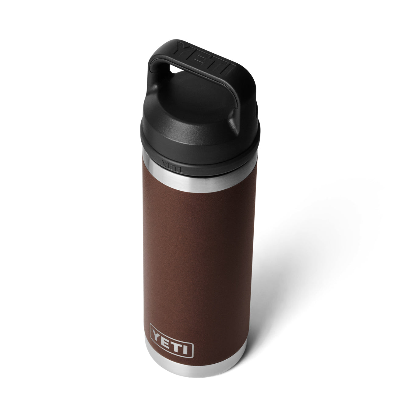 YETI Rambler 18oz Bottle Chug Wetlands Brown - The Sporting Lodge