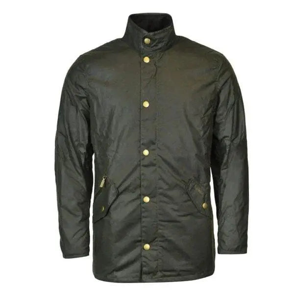 Barbour Prestbury Wax Jacket Olive - The Sporting Lodge