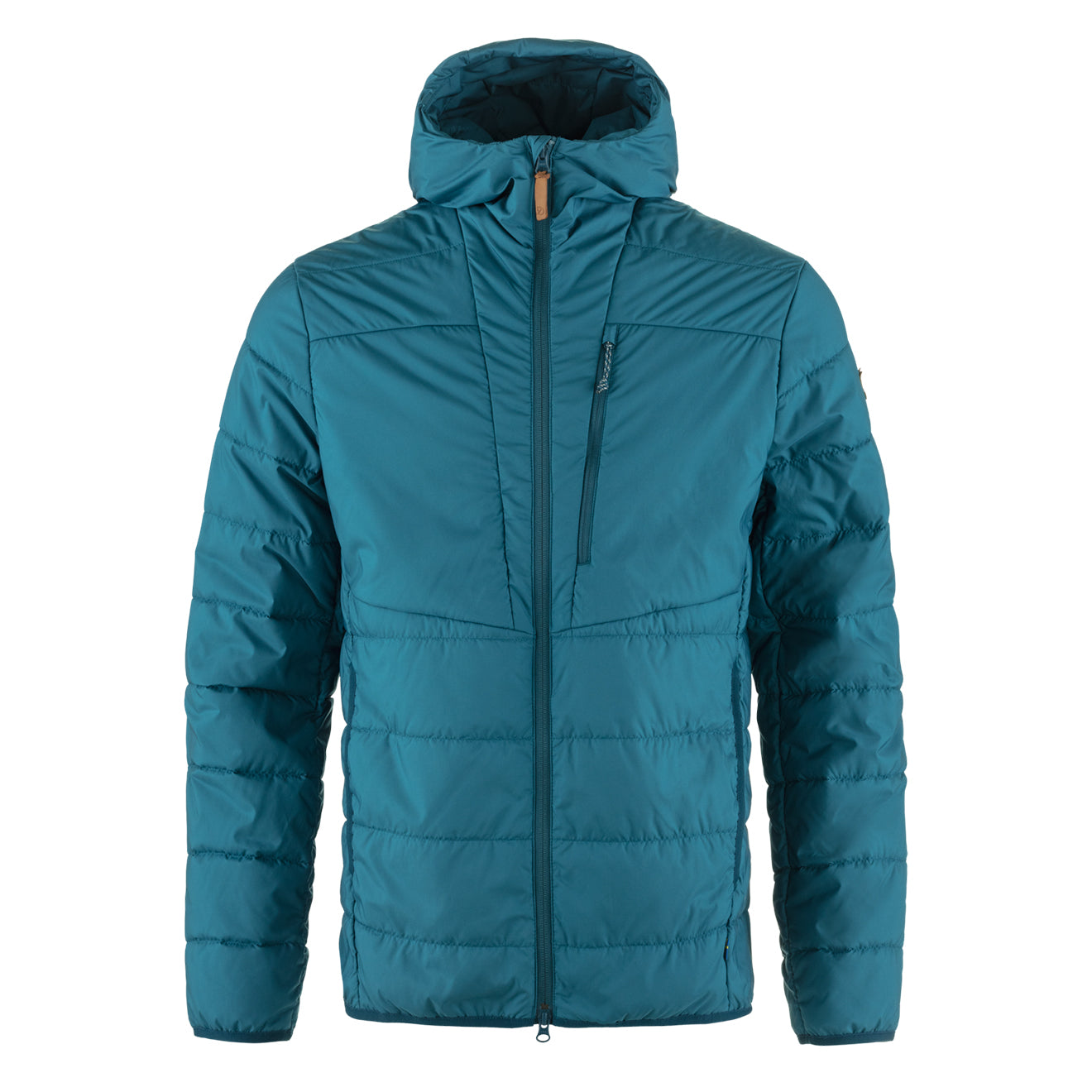 Fjallraven Keb Padded Hoodie Deep Sea The Sporting Lodge