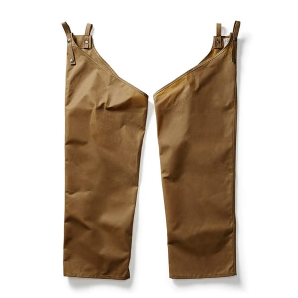 Filson Single Tin Chaps Dark Tan-2