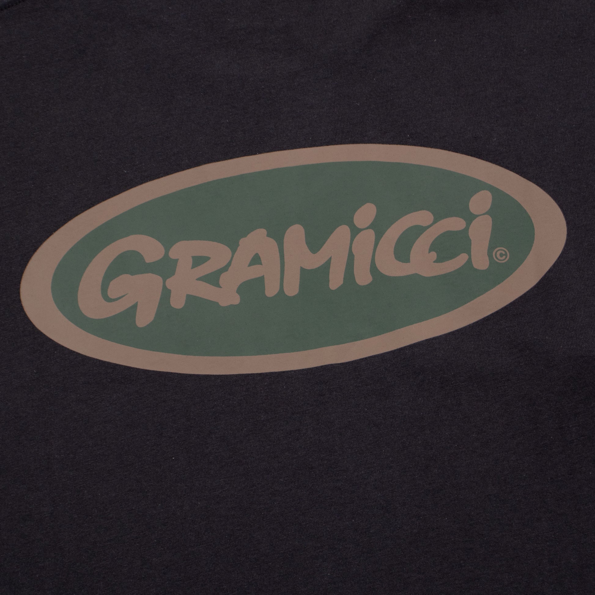 Gramicci Oval Tee Vintage Black - The Sporting Lodge