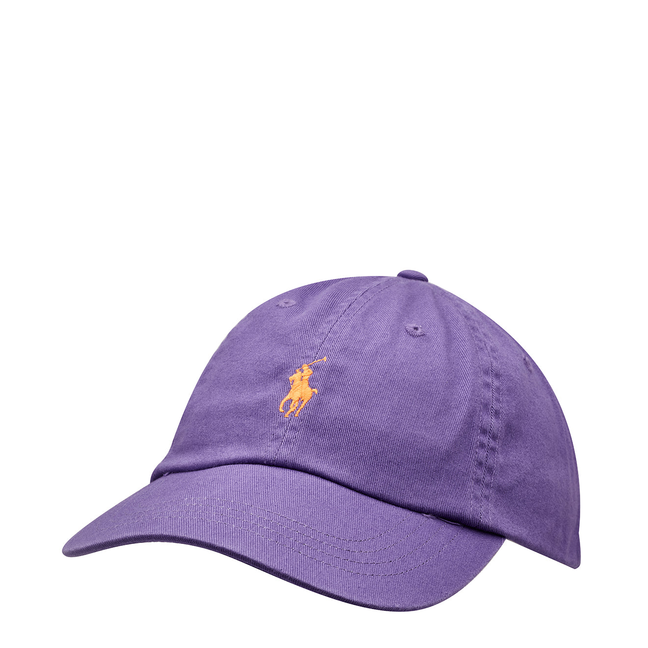 Purple polo cap on sale