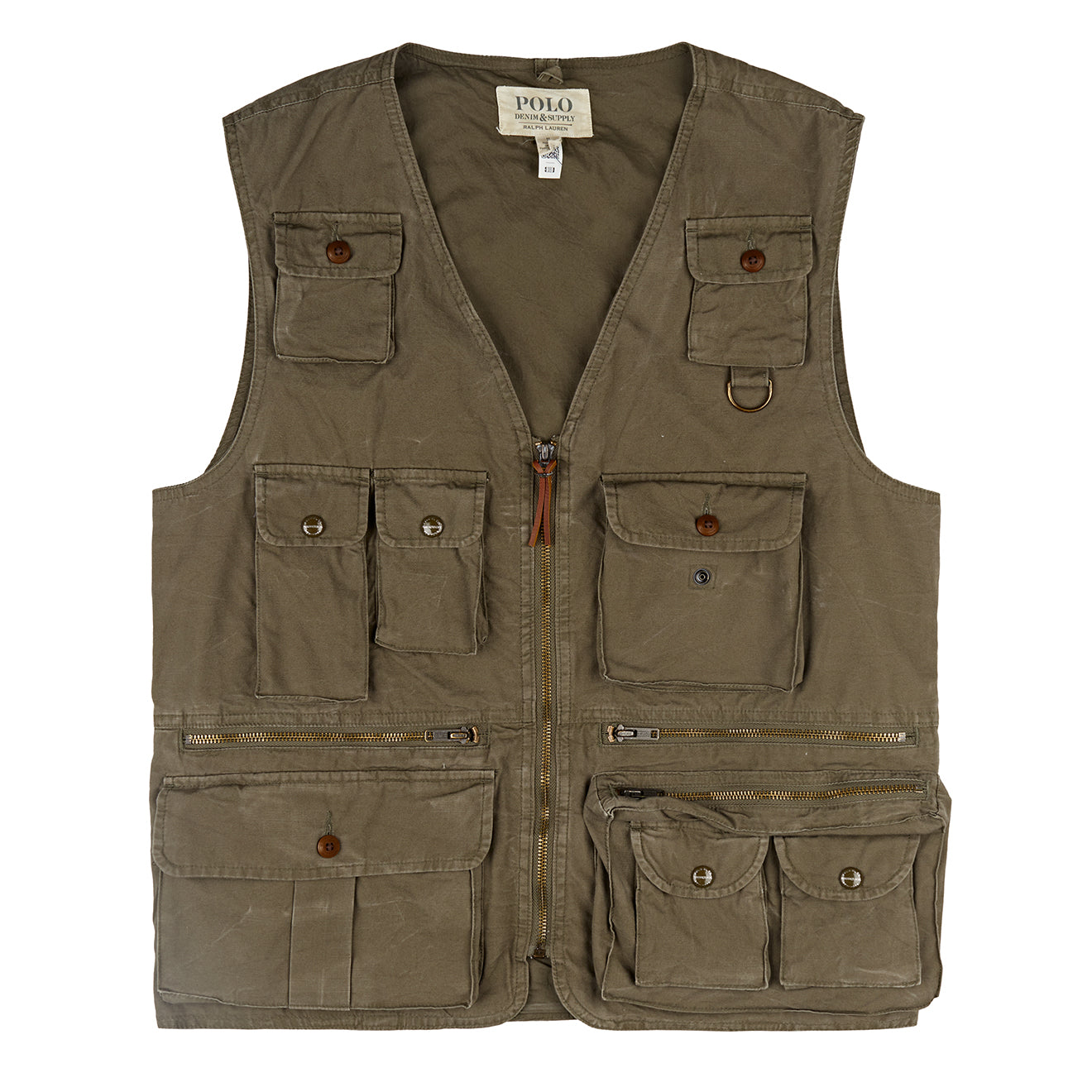 Polo Ralph Lauren Outdoor Vest Outdoors Olive