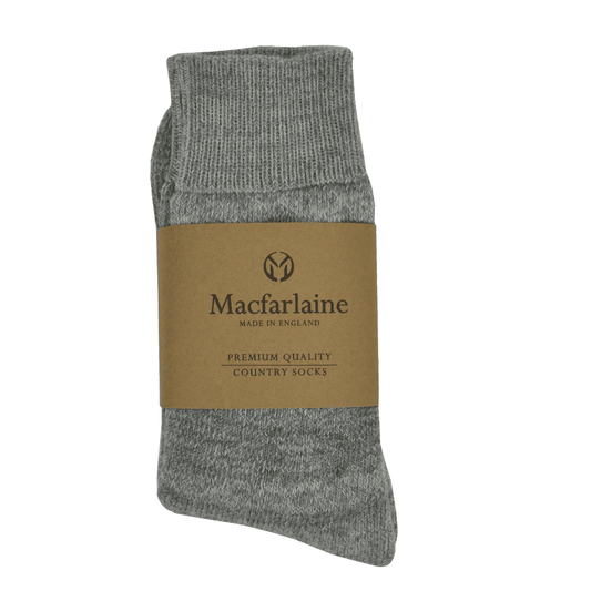 Macfarlaine all Terry Fleck Sock Silver - The Sporting Lodge