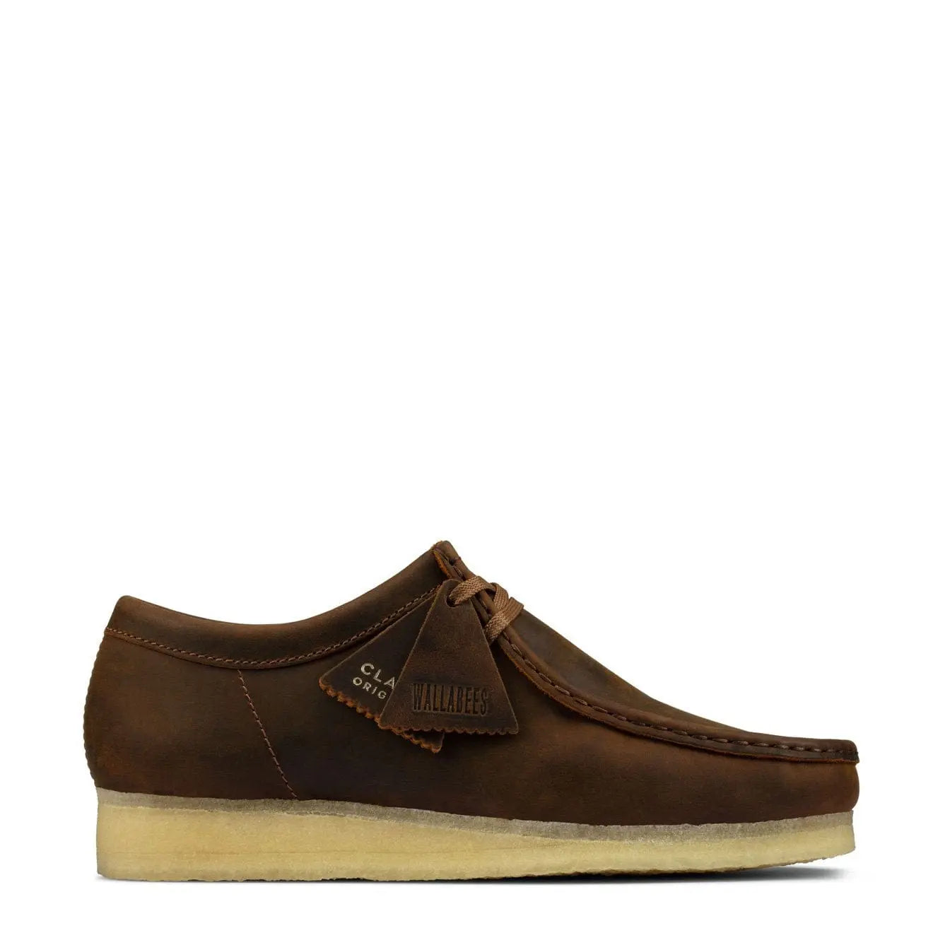 Clarks Originals Wallabee Shoes Beeswax Leather - The Sporting Lodge