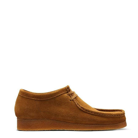 Clarks Originals Wallabee Shoes Cola Suede - The Sporting Lodge