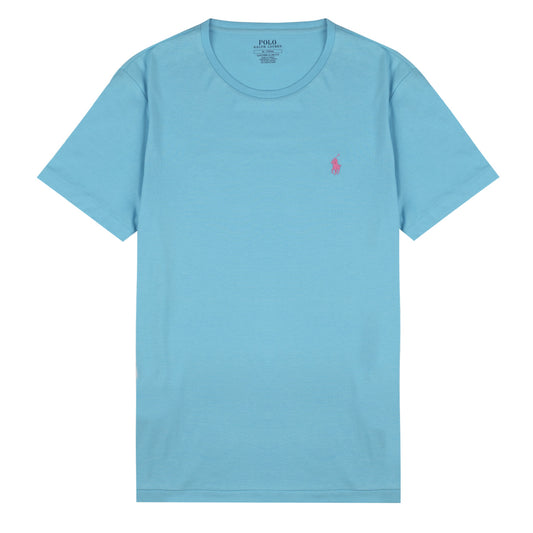 Polo Ralph Lauren Custom Classic Fit S/S T-Shirt French Turquoise - The Sporting Lodge