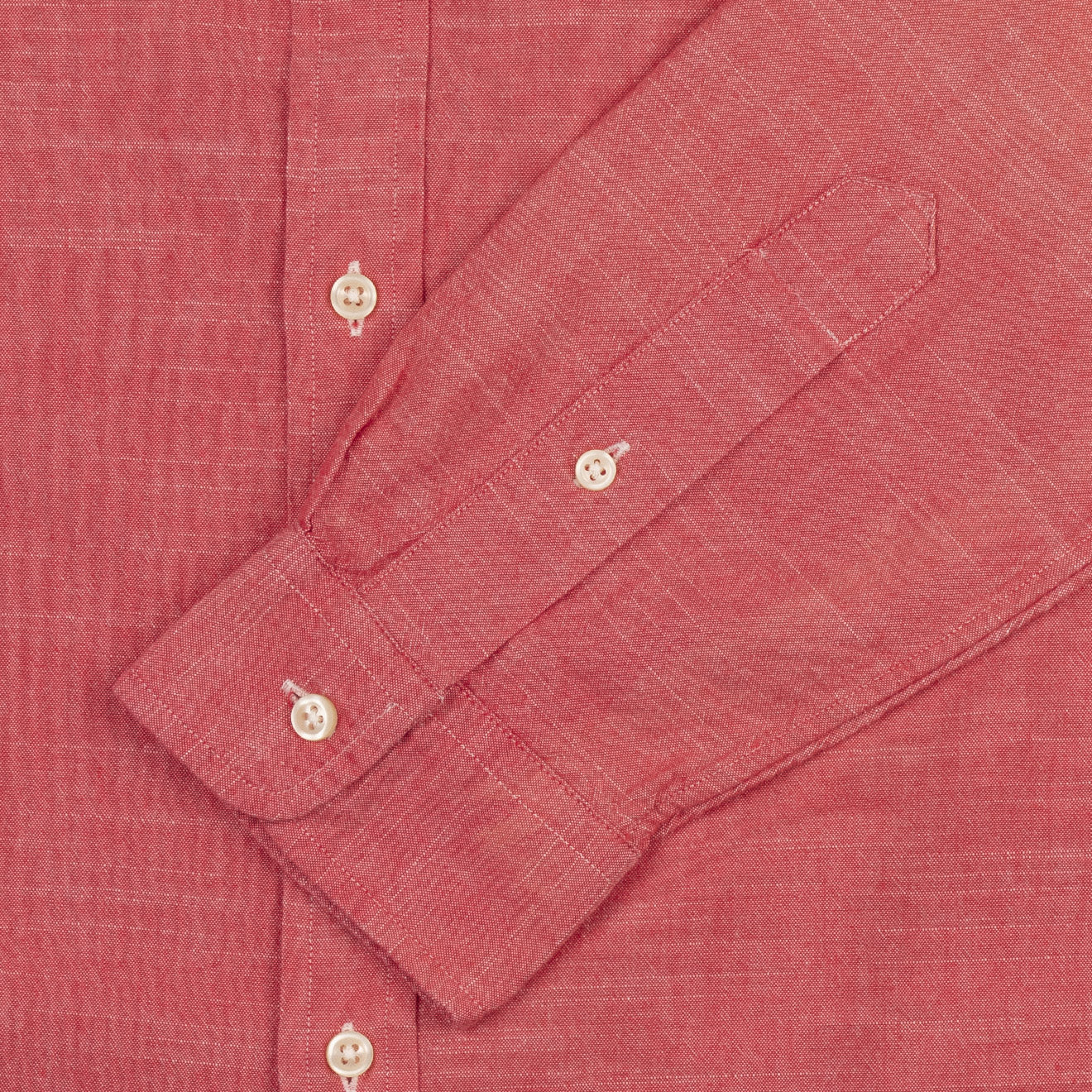 Polo Ralph Lauren L/S Chambray Slimfit Shirt Spring Red - The Sporting Lodge