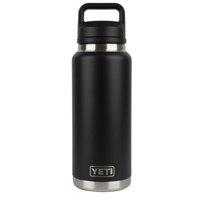 YETI Rambler 36oz Bottle Chug Black - The Sporting Lodge