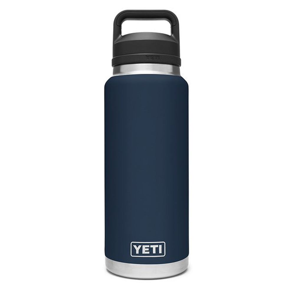 YETI Rambler 36oz Bottle Chug Navy - The Sporting Lodge