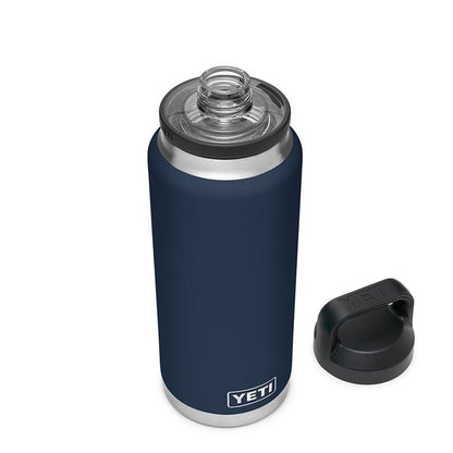 YETI Rambler 36oz Bottle Chug Navy - The Sporting Lodge