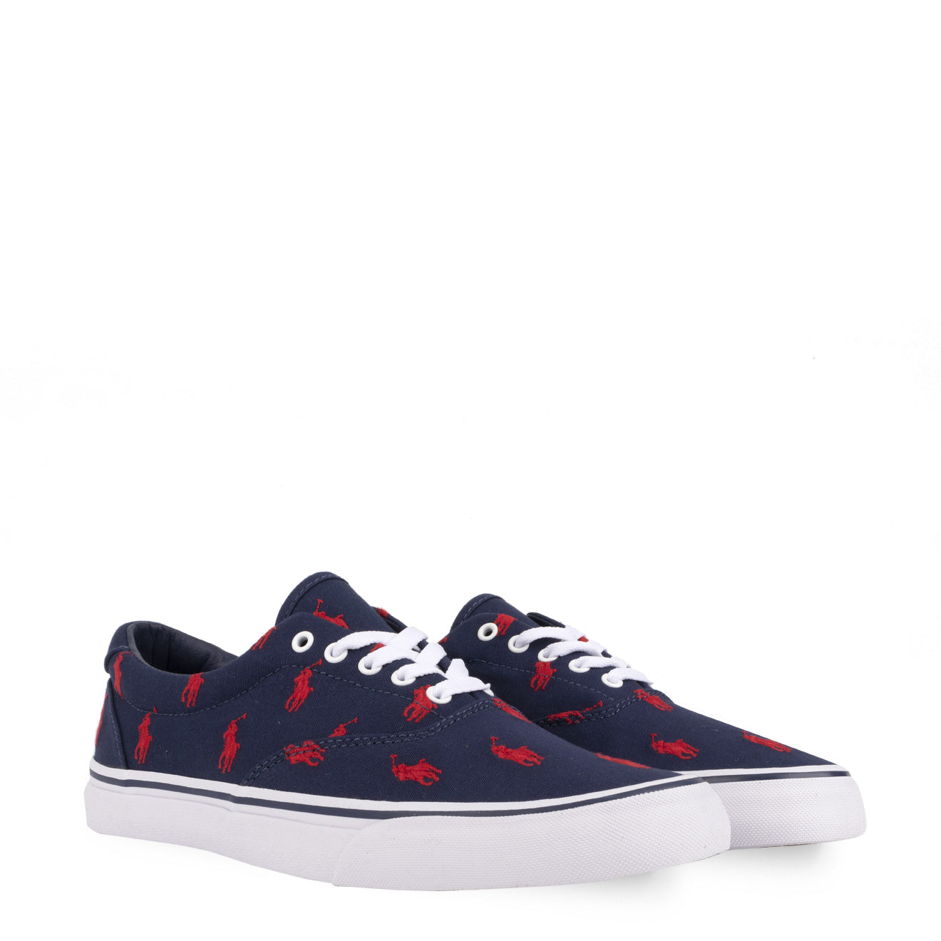 Polo Ralph Lauren Thorton Trainer Low Top Newport Navy - The Sporting Lodge