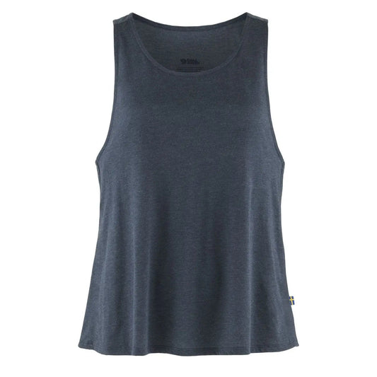 Fjallraven Womens High Coast Loose Tank Top Navy - The Sporting Lodge