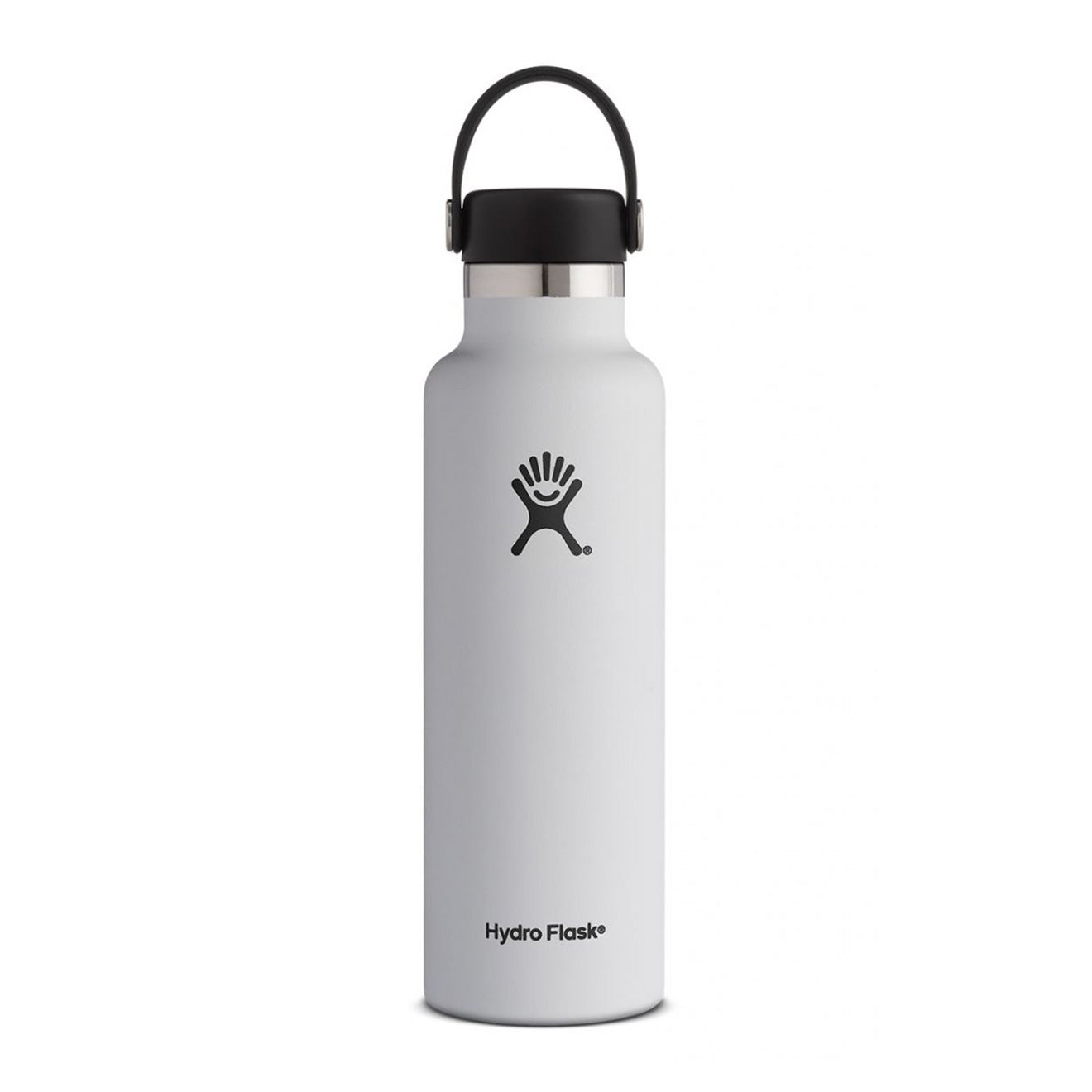 Hydro Flask 21oz Standard Mouth Bottle White - The Sporting Lodge