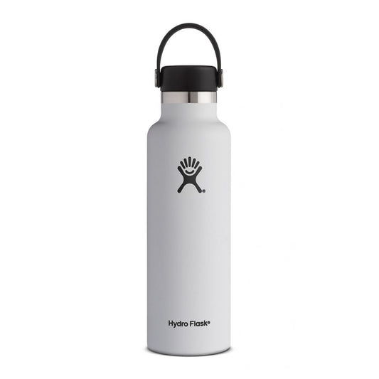 Hydro Flask 21oz Standard Mouth Bottle White - The Sporting Lodge