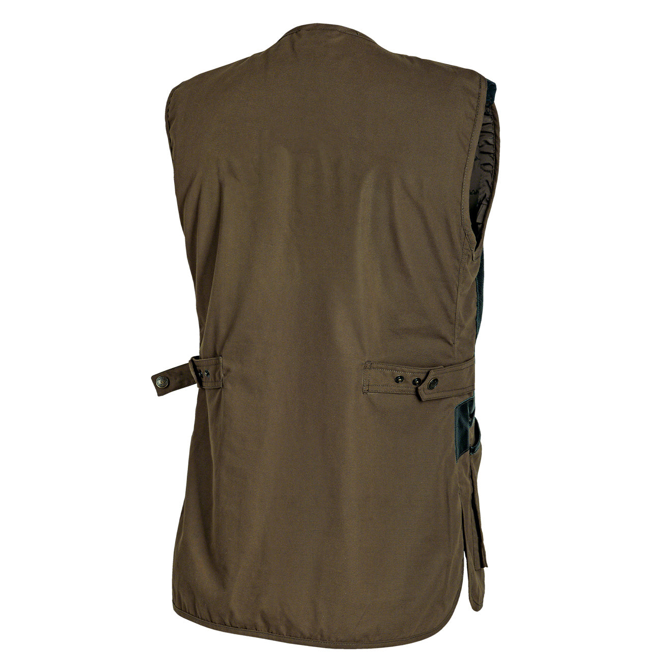 Blaser 4-Season Shooting Vest Left Brown / Olive - The Sporting Lodge