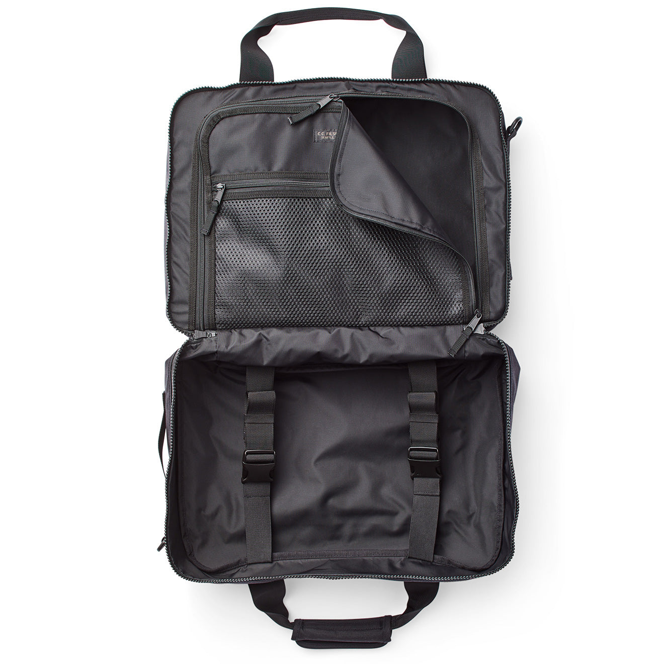 Filson Ripstop Nylon Pullman Black - The Sporting Lodge